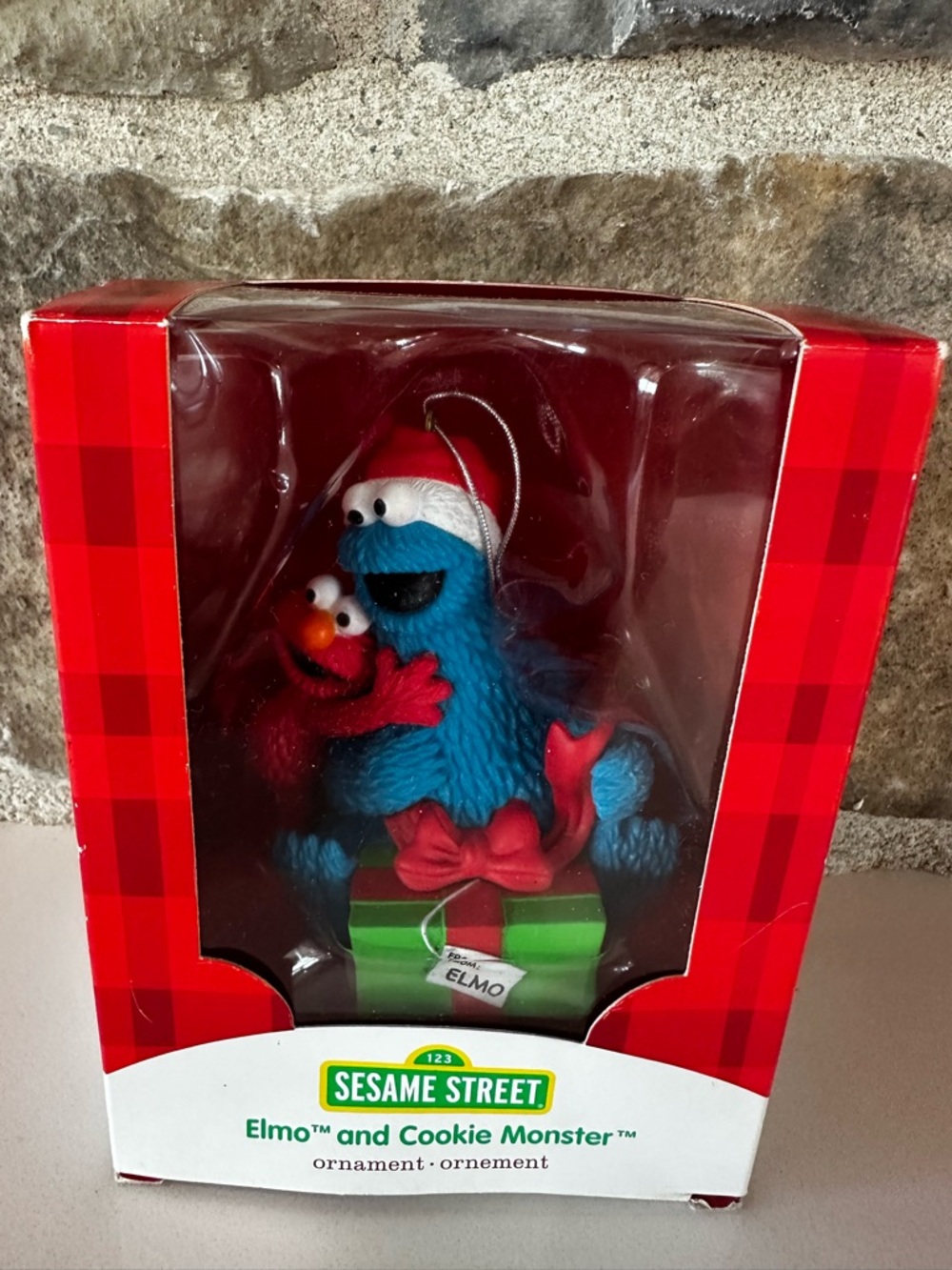 American Greetings Heirloom Ornament 2015 Elmo And Cookie Monster New In Box